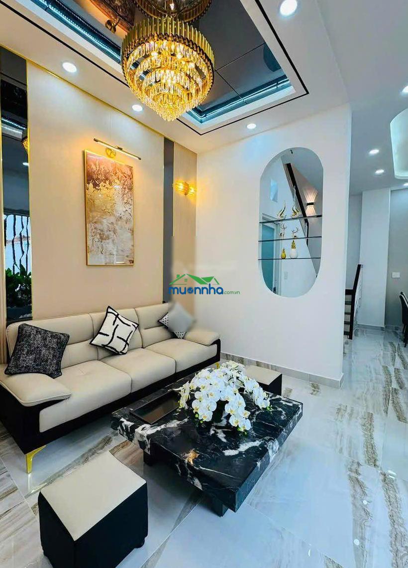 Nhà mặt tiền thụt âu dương lân quận 8, diện tích: 48m, ngang 6m, 4 tầng - 2