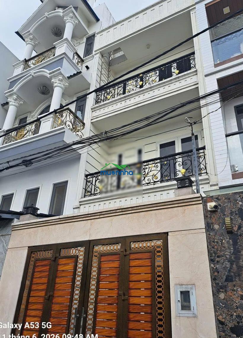 Nhà đẹp ở ngay 4 tầng hẻm xe hơi sát mặt tiền ngay chợ thủ đức 4x16 chỉ 8 tỷ. - Ảnh 3