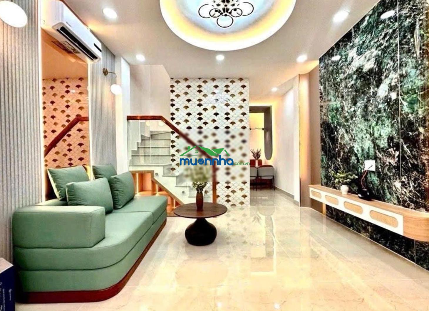 Chỉ nhỉnh 5 tỷ hẻm xe hơi thông ngay ngã tư hàng xanh, bình thạnh. dt 32 m² - 4