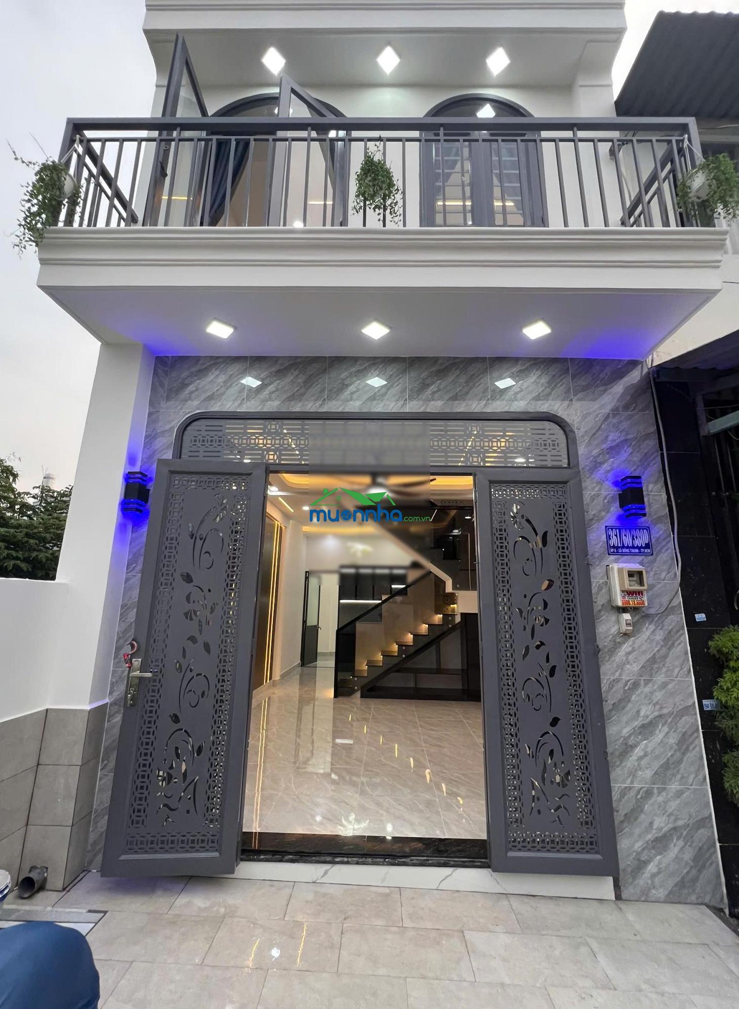 Bán nhà mới keng 1/nguyễn thị thảnh thới tam thôn, hóc môn, gần cầu trần quang cơ, giáp quận 12