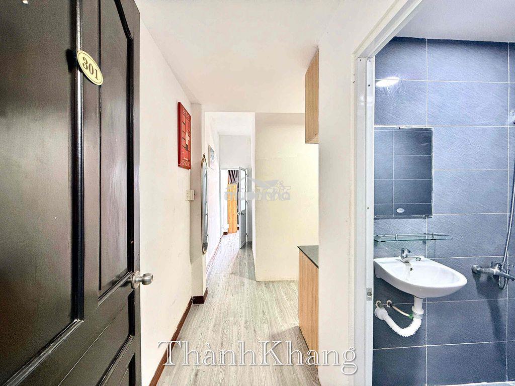 Cho thuê căn hộ 2pn máy giặt riêng rộng 50m2 4ng4xe ngay cao thắng q10 - 4