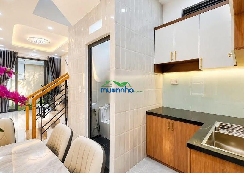 Bán gấp nhà hẻm 1/ lý thường kiệt p7 gò vấp. giá: 2,45 tỷ. dt: 60m2, 2 tầng, 3pn 3wc, sổ hồng riêng - 4