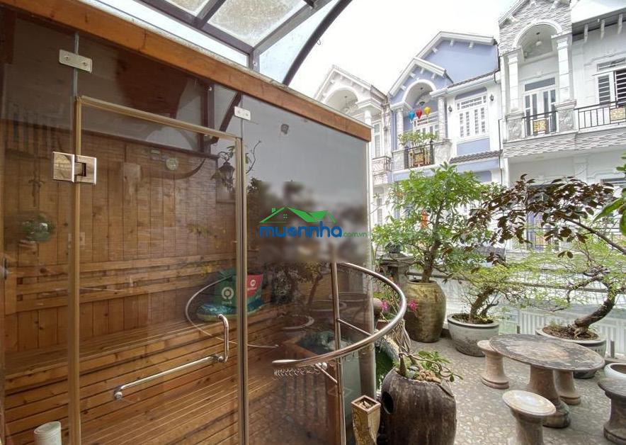 Bán nhà 4 tầng huỳnh tấn phát, nhà bè, 81m, gara ô tô, 5pn, nội thất đầy đủ, giá 7 tỷ nhỉnh