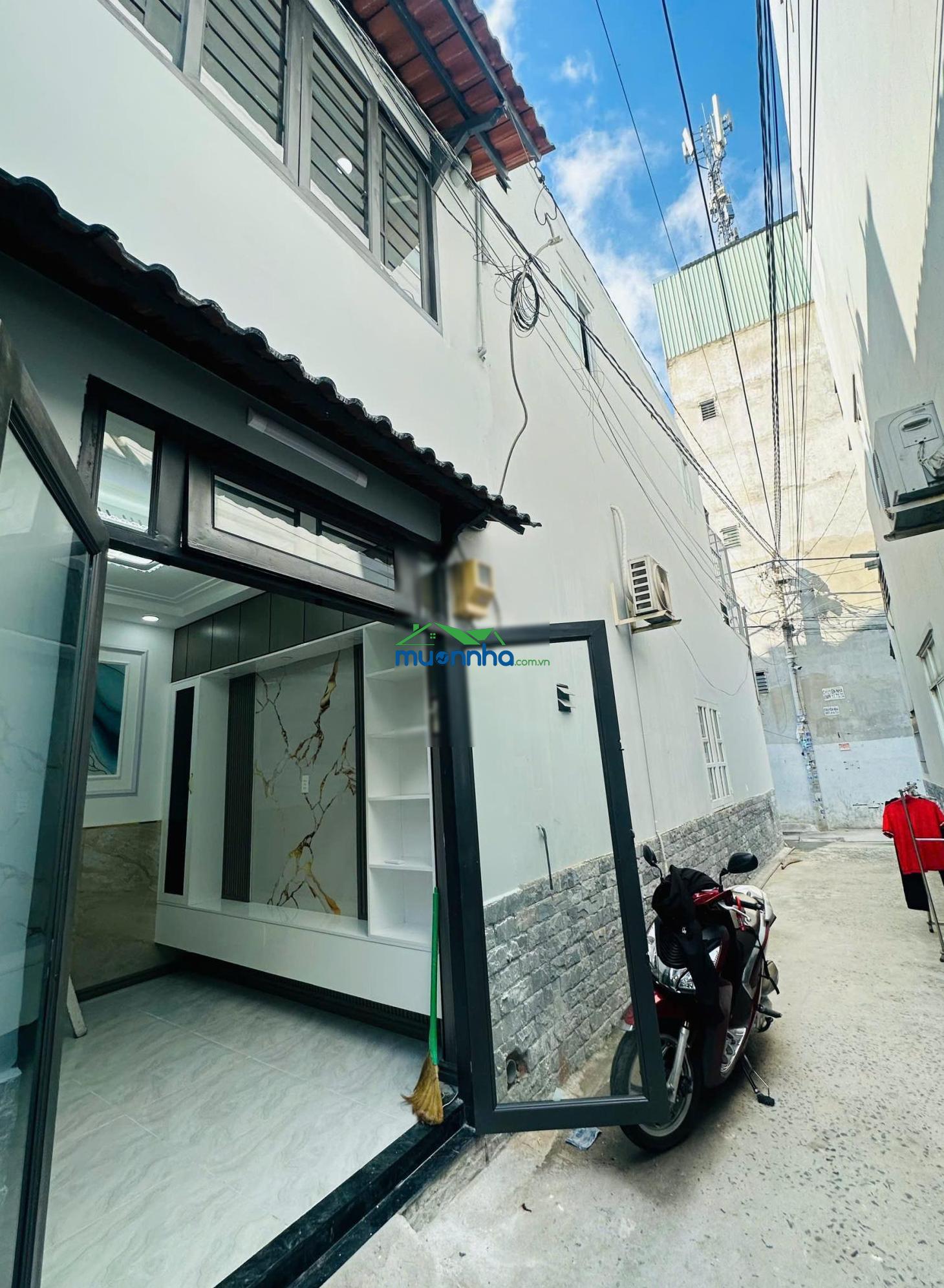 Nhà q12 mới ngay chợ nguyễn thị búp đối diện hiệp thành city
