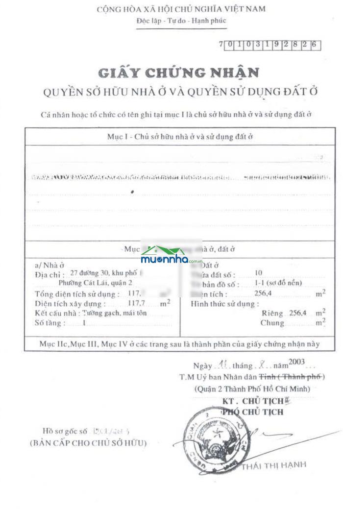 Bán nhà riêng tại 27 đường bình trưng, giá cực chất 21 tỷ, diện tích 260m2 - 2