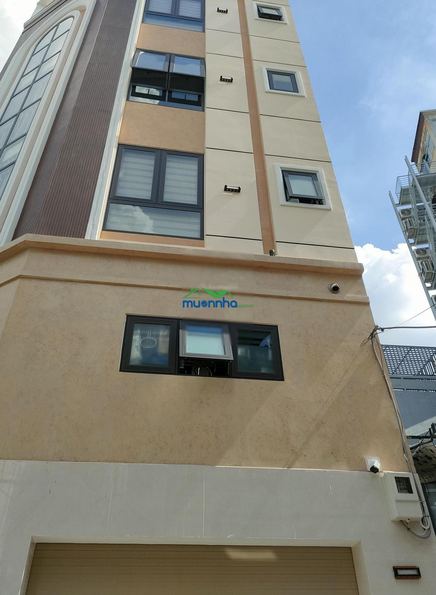 Hxh thông nguyễn văn đậu p. gia định - sát mặt tiền - 5 tầng btct - 3pn - 4wc, nội thất, 10,8 tỷ