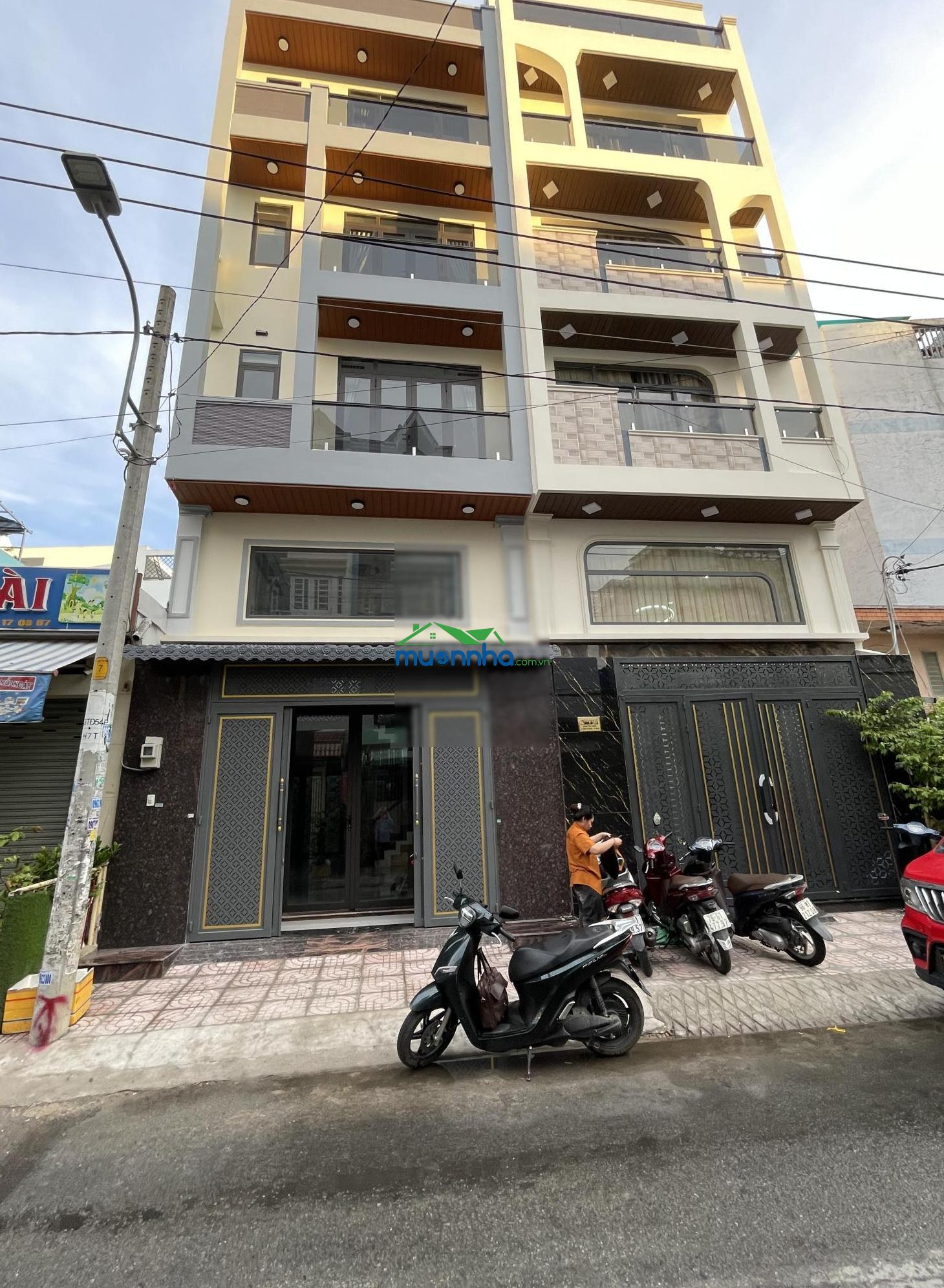Bán nhà 4 tầng, hẻm 390, quốc lộ 1a, 6,3 tỷ, 56m², hàng hiếm view đẹp, 4pn, 5wc, hẻm 7m. - 4