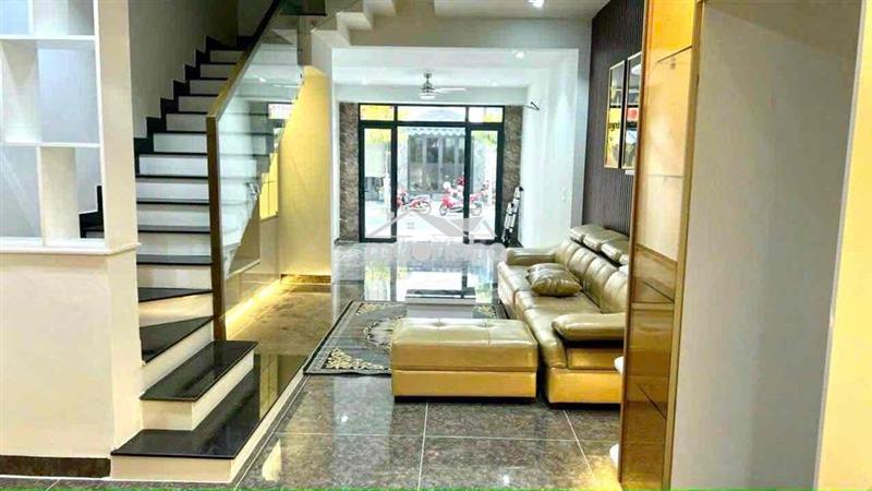 Nhà 2 lầu 1 trệt bình chuẩn,thuận an,có sẵn nội thất,đường 7m đậu ô to
