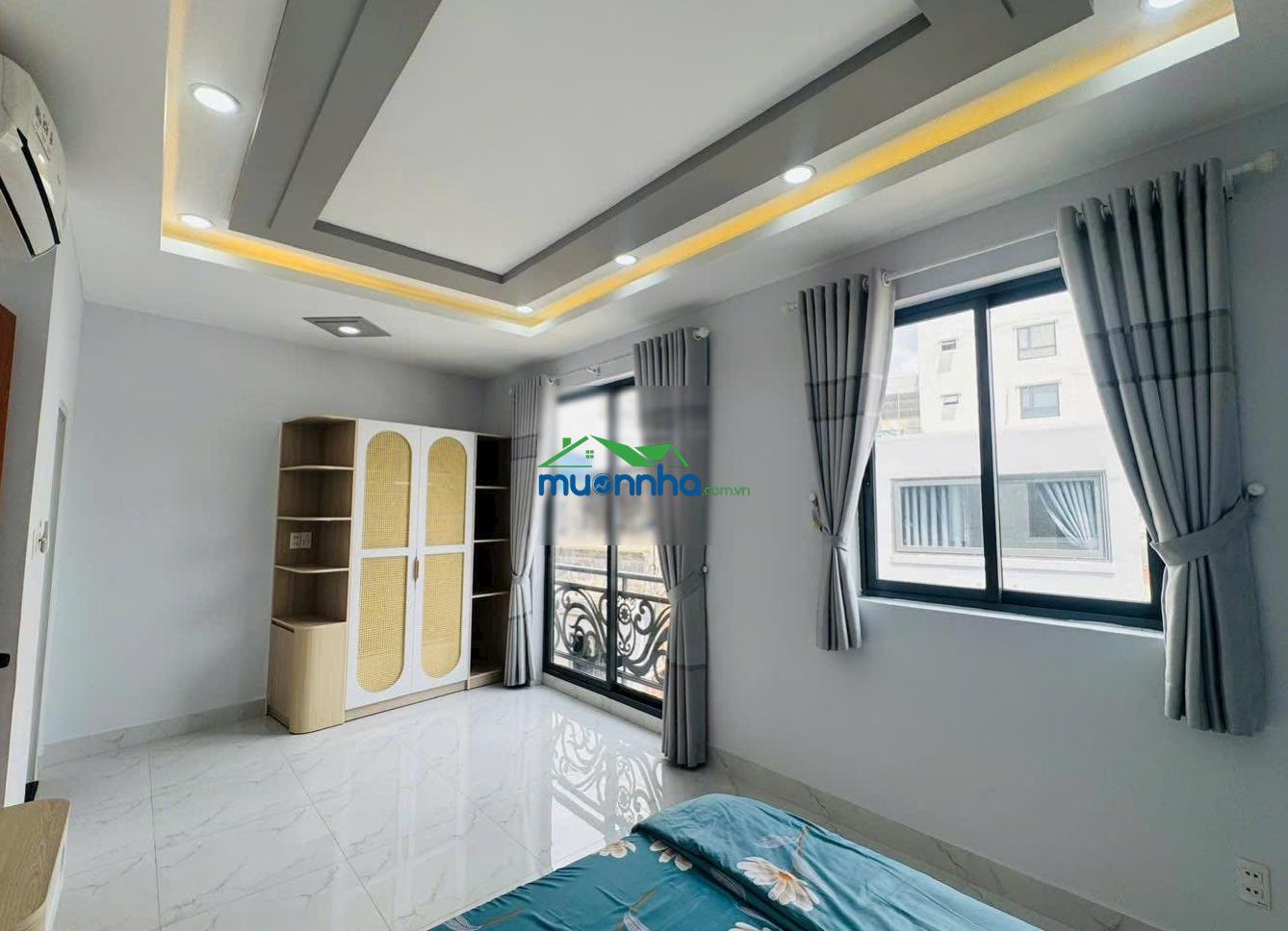 Giảm 500tr - nhà đẹp 4 tầng (ngang 6m) dtsd 105m² - hẻm 3m thông gần mặt tiền - 2