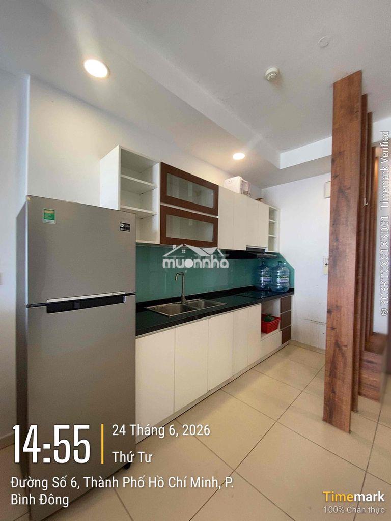 Cho thuê căn hộ 2pn full nội thất ở ngay, tạ quang bửu q8, view đẹp - 2