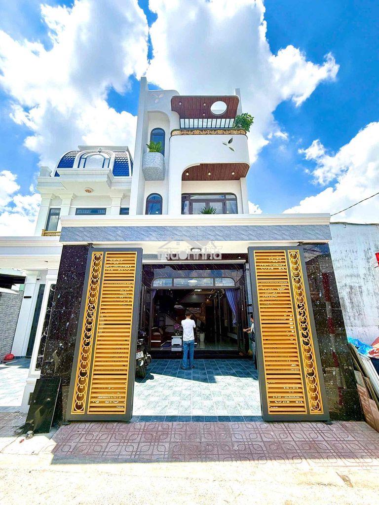 Bán nhà phố 2  lầu 4 phòng ngủ sân xe hơi - đông hoà dĩ an nình dương - 2
