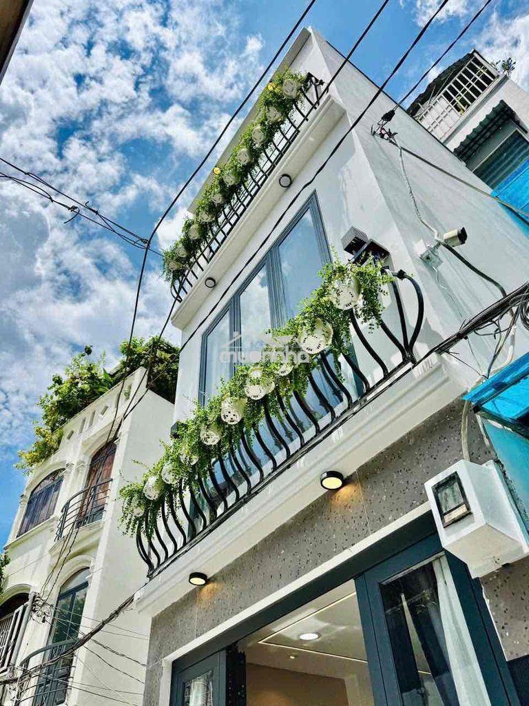 Nhà mới 100% - 4pn 3wc - hbg - nguyễn văn trỗi, phú nhuận - 14tr