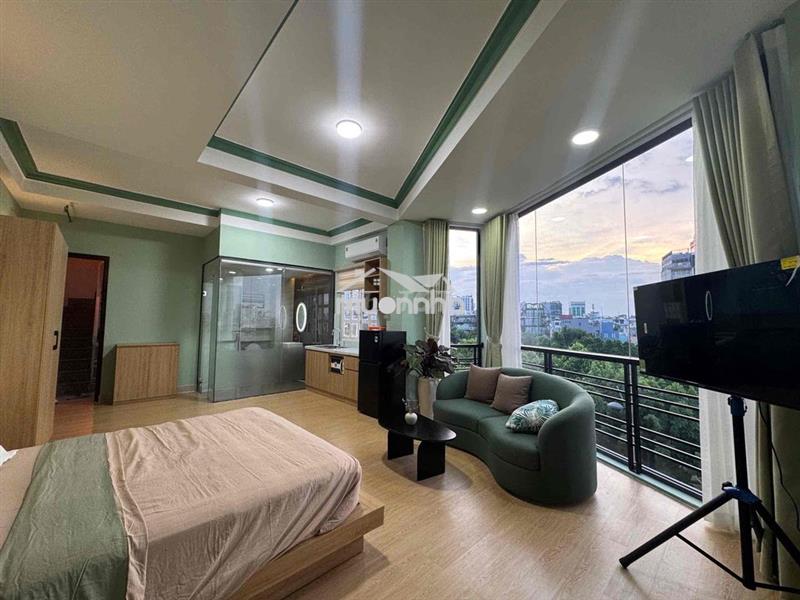 Cho thuê chdv studio mới đẹp view bờ kè hoàng sa