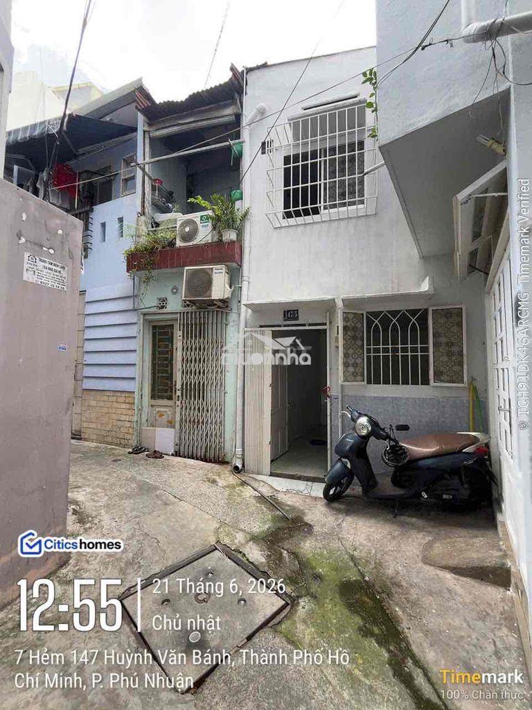 🔥Cho thuê nhà nguyên căn hẻm ba gác