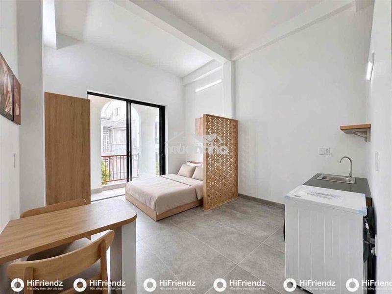 Cho thuê căn hộ mini máy giặt riêng ngay chợ bàn cờ q3 giáp q1