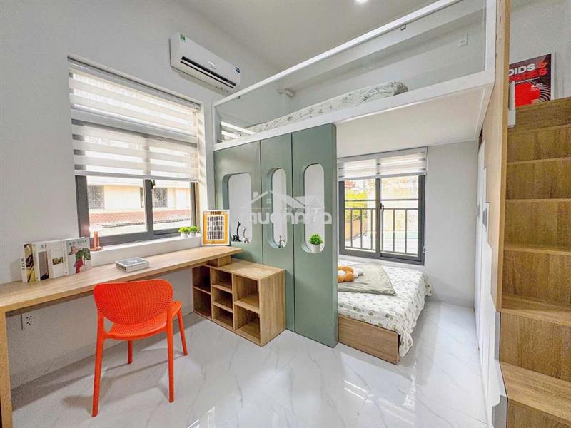 2 không gian ngủ ở đc 4-5 bạn thoải mái full nội thất cho sinh viên
