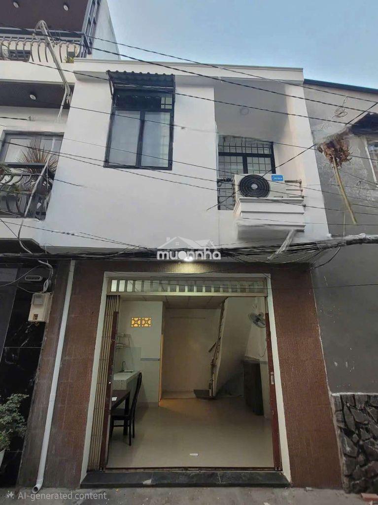 Cho thuê nhà đúc lầu 275/75/ quang trung p10 gv 4 x7 m giá 7tr