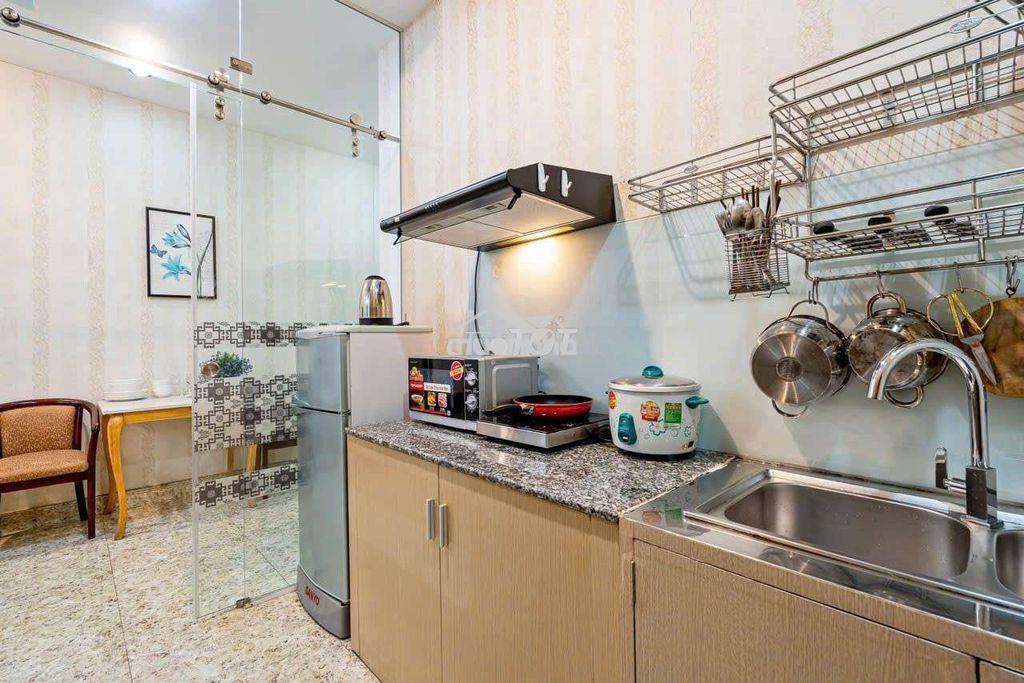 Chdv siêu xinh view chill bếp xinh ngay trung tâm q1 free xe tivi - 2