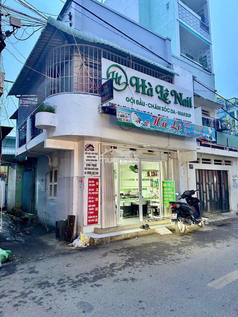 Cho thuê nhà mặt tiền chợ ba đình p10 q8  - 2