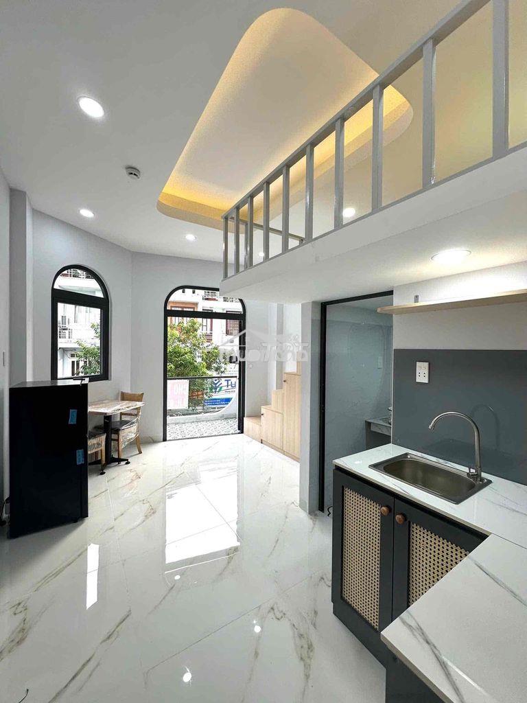 Cho thuê phòng gác, duplex khu tân quy hướng lotte