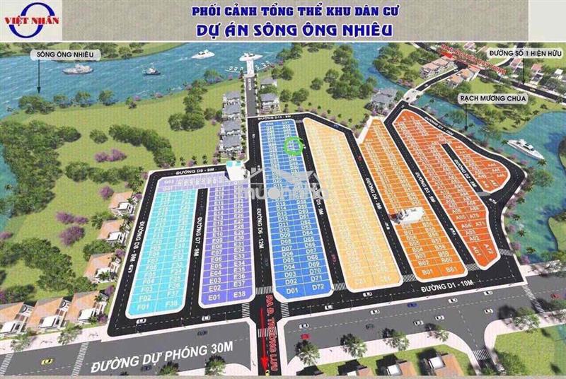 Bán 2 nền đất kdc tín hưng - đường 1 - 3.75 tỷ/57.2m2