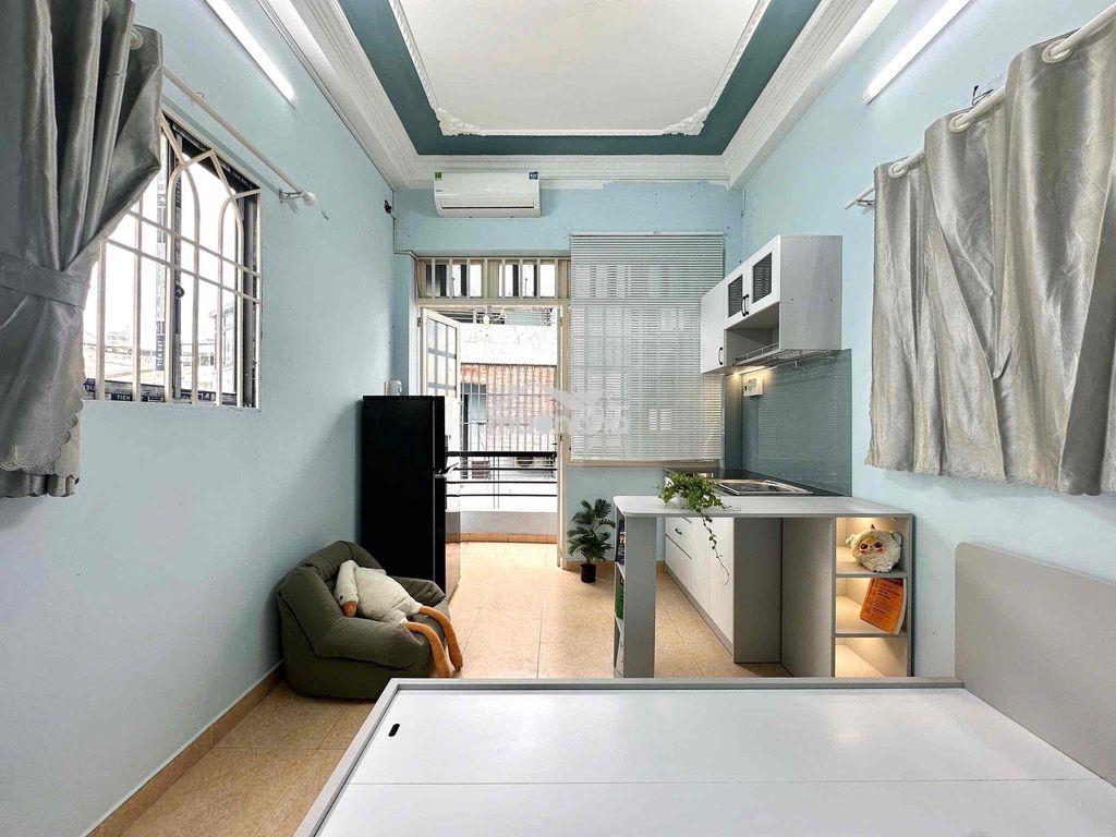 🔥Cho thuê studio ban công mới xây ngay khu phan xích long giáp q1,3,10 - 4