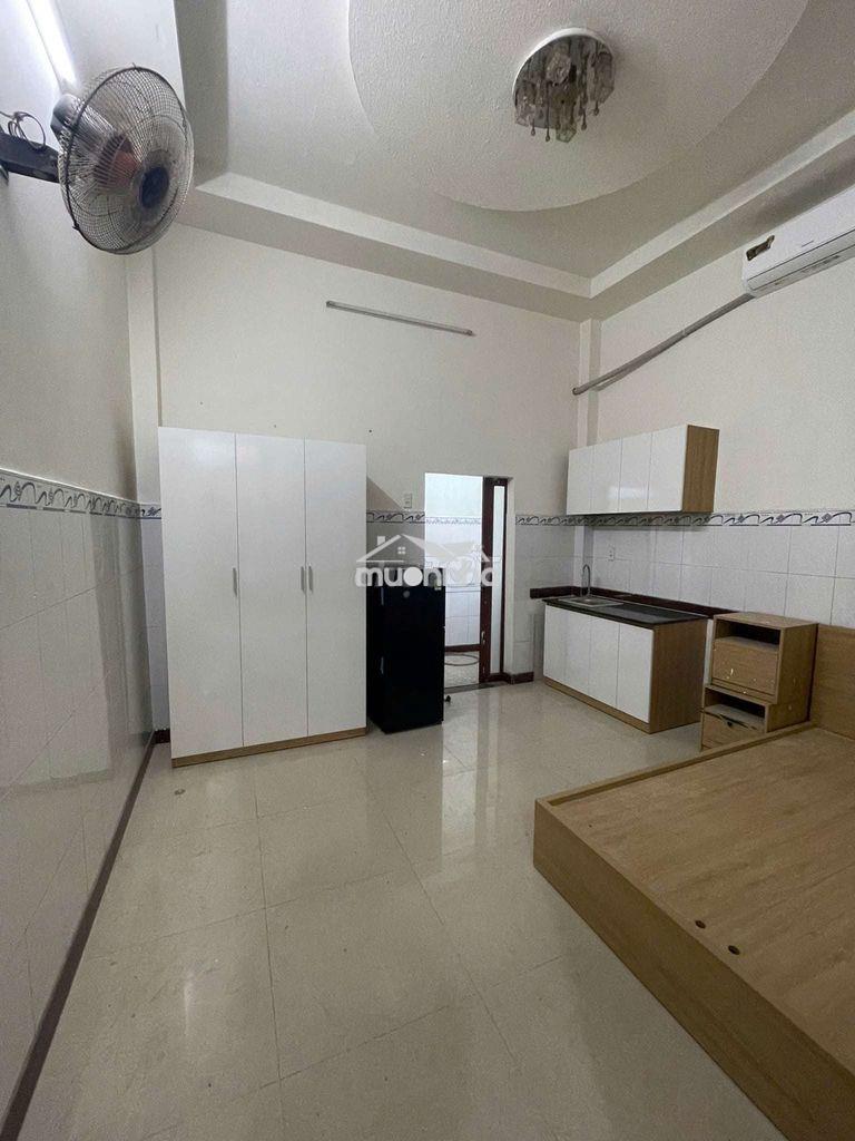 Studio & gác lửng full nt – máy lạnh, tủ lạnh, khóa vân tay – gò vấp