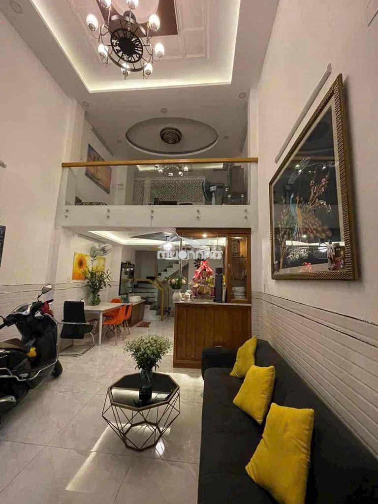 🎁Cho thuê nhà nguyễn văn lượng p10 gò vấp 4m❌12m 3pn 3wc gần lotte - 4