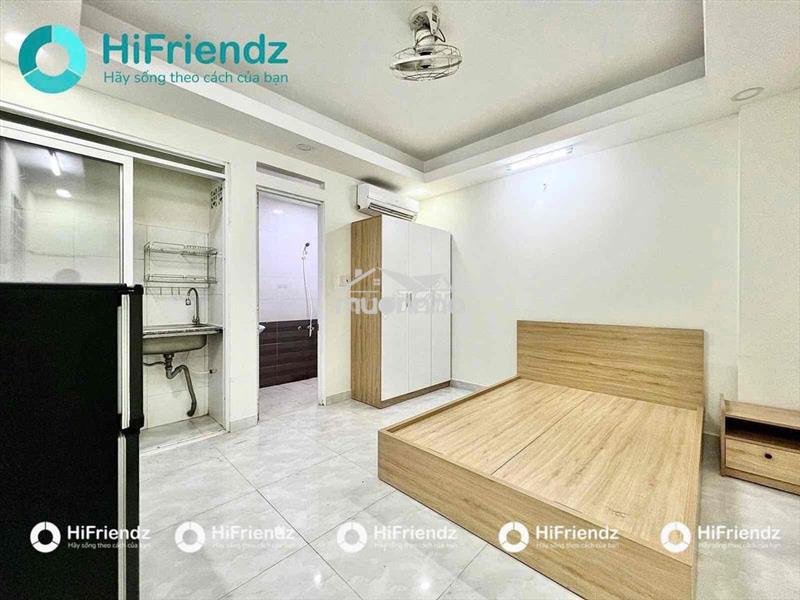 Studio tách bếp full nội thất - khu hoàng hoa thám tân bình