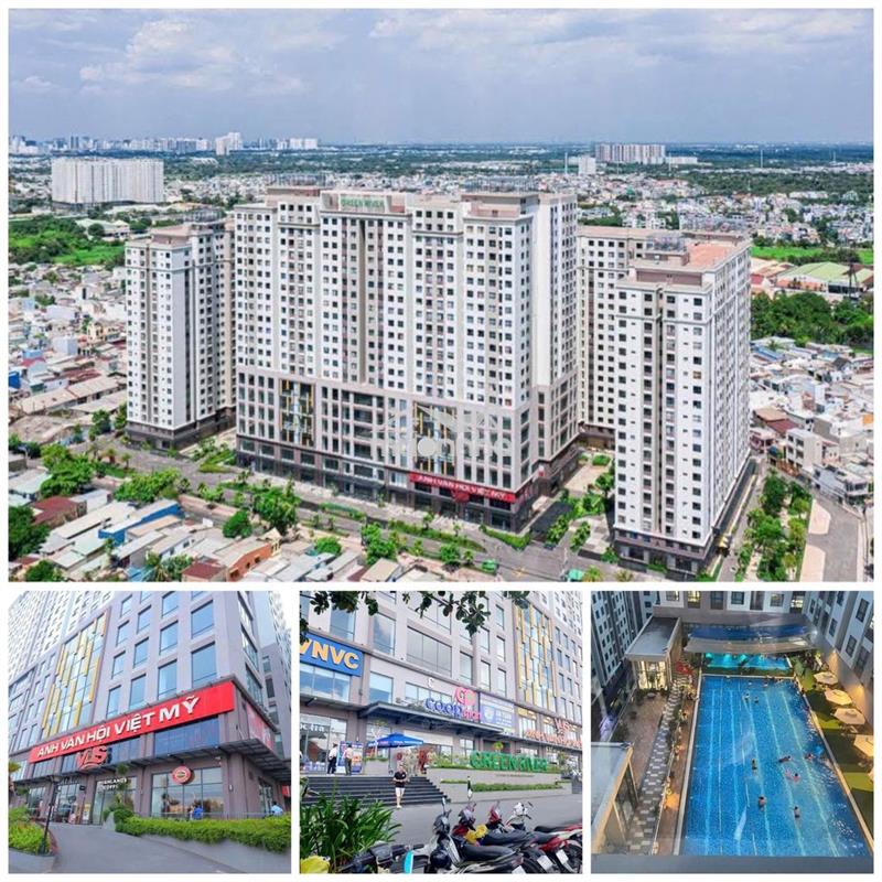 Chính chủ bán căn hộ green river, dt 65m2/ 2pn, view sông, giá 2.75 tỷ
