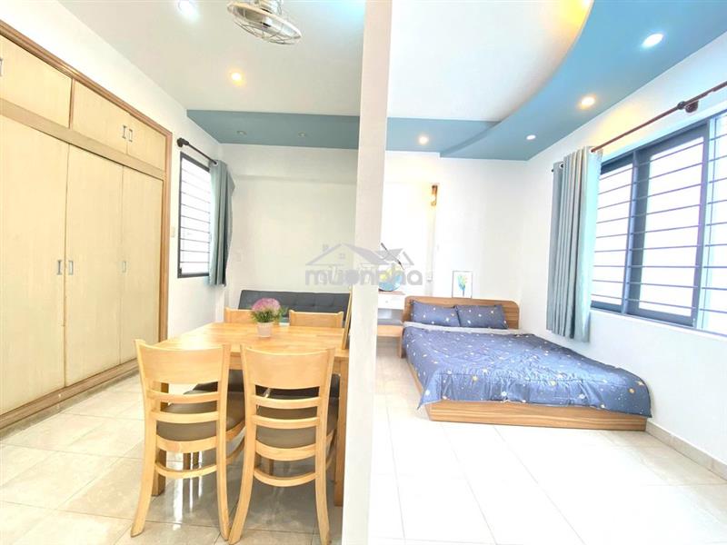 Cho thuê chdv bình thanh 1pn,  full nội, cửa sổ, 30m2, 9tr