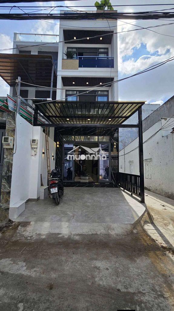 Cho thuê nhà phố 4 tầng  , full nội thất , hùynh tấn phát, nhà bè.