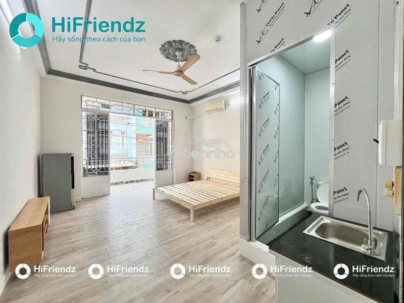 Phòng studio full nt máy giặt riêng - gần bàu cát