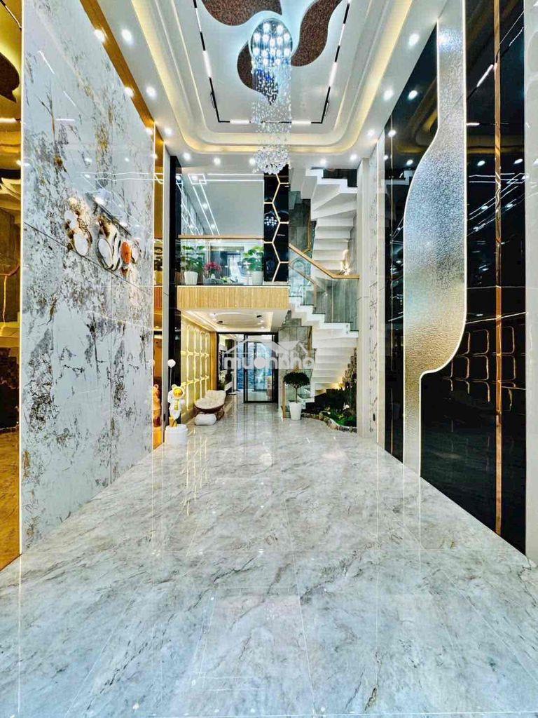 Siêu phẩm nhà mới xây có thang máy 4m x 15,2m phạm văn chiêu - 3