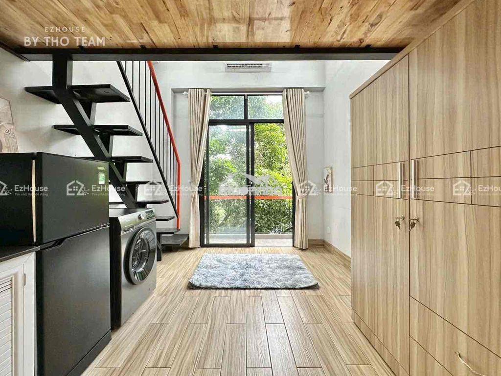 Căn hộ duplex ban công view cây xanh  ngay ngô bệ - đối diện etown - 4