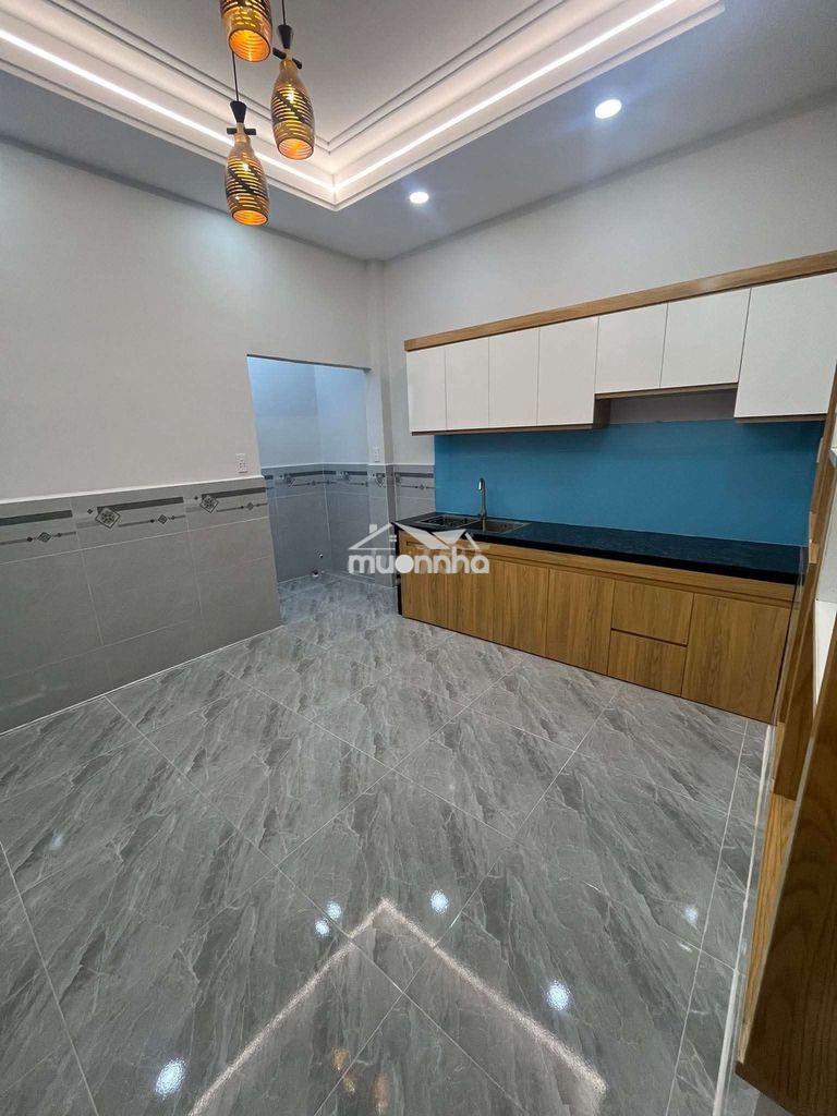 Nhà mới đẹp, hẻm rộng, ( 4x10) đúc 1 lầu, 2pn, 2wc, tân thới hiệp,q12 - 2
