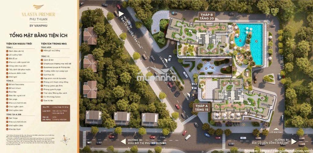 Căn hộ vlasta preimier giá gốc cdt từ 6,3 tỷ/77m2  –lk phú mỹ hưng q.7 - 3