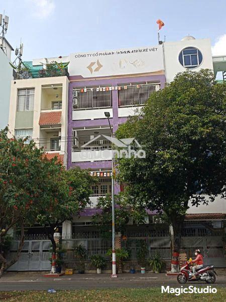 Cho thuê tòa nhà văn phòng . tân phú 720m  giá 80tr
