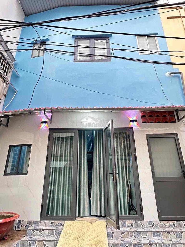 NHÀ THUÊ HẺM XE TẢI BÀ HOM (4 X 6) 3 TẦNG - QUẬN 6