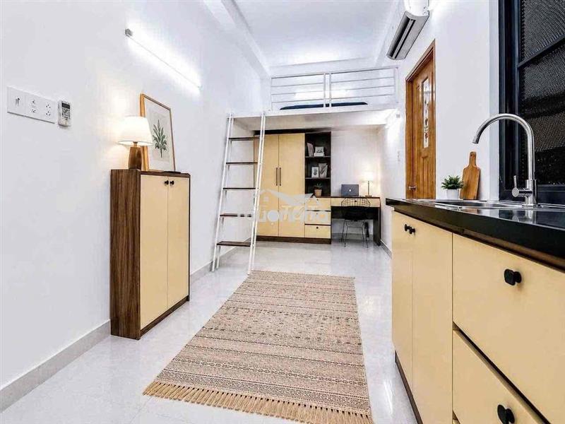 Phòng trọ ngay nơ trang long ở 3,4 người thoải mái