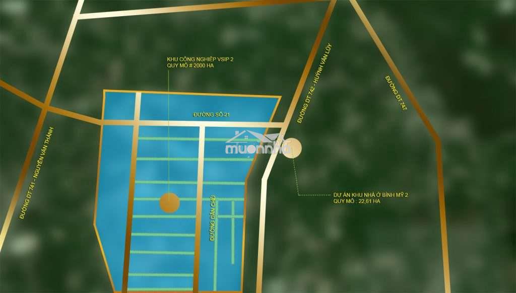 Chính chủ bán lô 70m2 kno bình mỹ 2 - 2