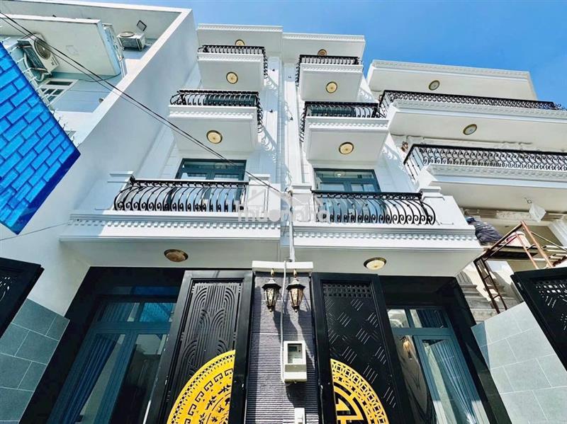Nhà xây mới hẻm xe hơi 4 tầng - 42m2 - 8tỷ3 - nguyễn thái sơn, gò vấp