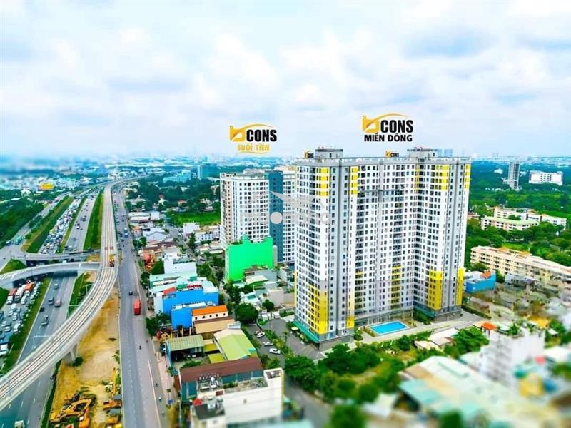 Cho thuê bcons miền đông, dt: 52m2 giá 6tr/tháng, nhận nhà ở ngay