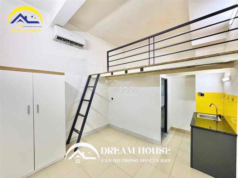 Phòng trọ có gác dưới trệt nội thất cơ bản an ninh cao giờ giấc tự do