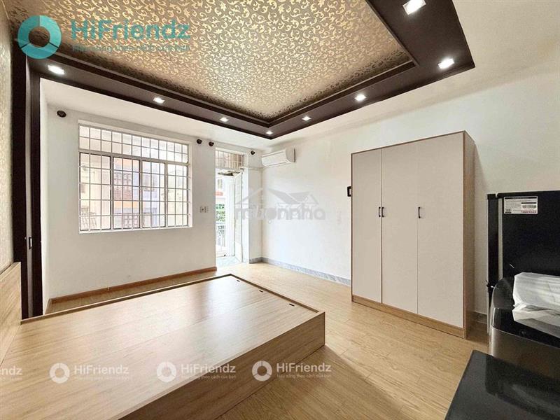 Căn hộ studio - 30m2 - ban công - full nội thất - nguyễn văn trỗi