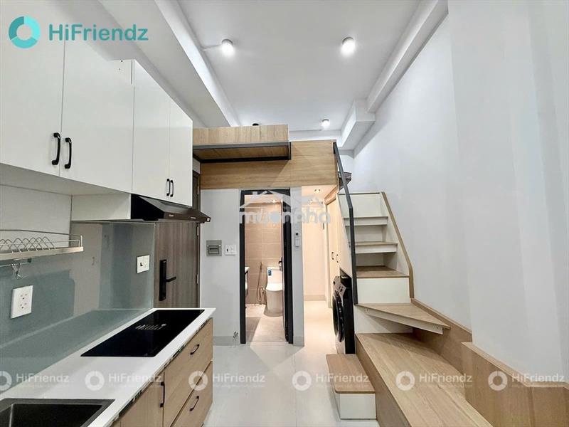 Duplex ban công full nội thất máy giặt riêng mới xây