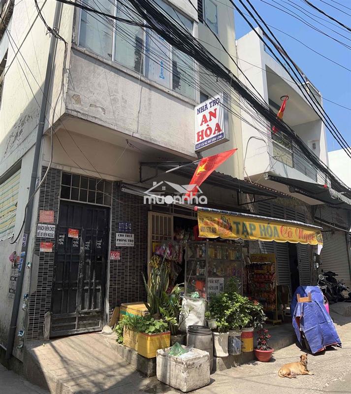 Phòng trọ cho công nhân thuê, giờ giấc tự do, wc, bếp, gác,gần chợ bà