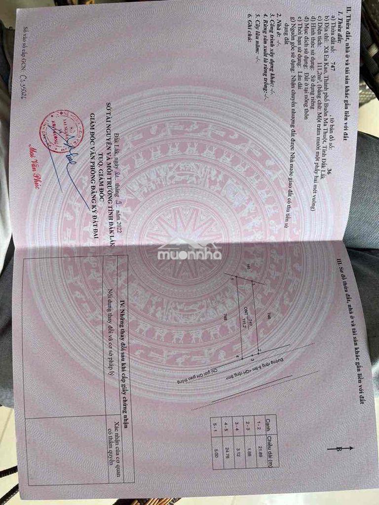 Đất phường ekao-thổ cư 100% - 3