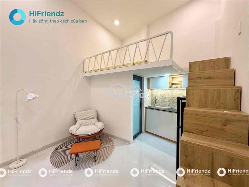 Khai trương duplex gác cao 2m ngay chợ an nhơn - mới 100%