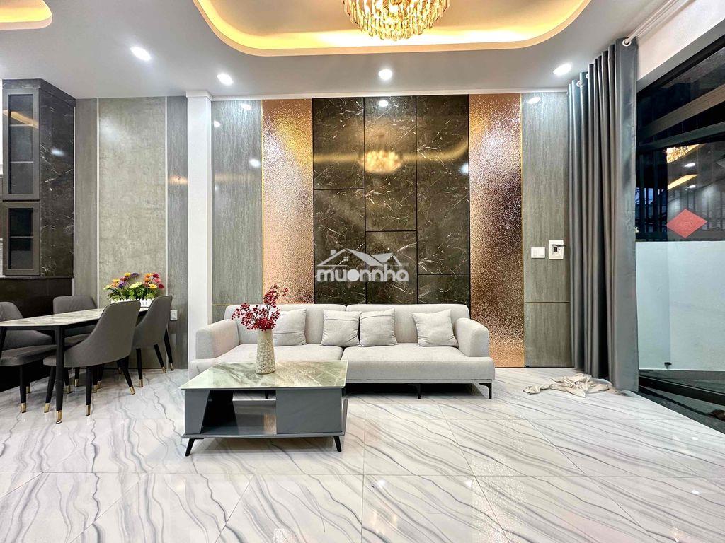 Cho thuê nhà mới 100% 3phòng ngủ sân đậu 2 ô tô hẻm lê hồng phong - 2